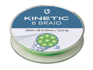 Kinetic 8 Braid Fluo Green
