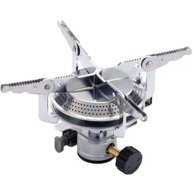 Kovea Hiker gasbrännare Stort pannstöd och med pietzo-tänder 