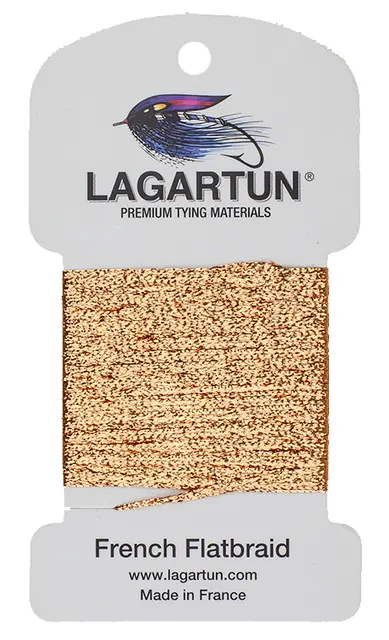 Lagartun Flatbraid Copper 5mm bred 
