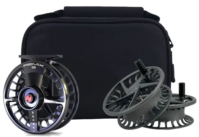 Lamson Remix S 3-pack Smoke -3+ Fluesnelle med to ekstra spoler 