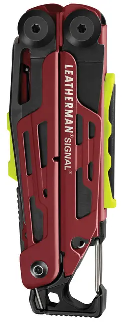 Leatherman Signal med väska Röd Multiverktyg, Innehåller 19 verktyg 