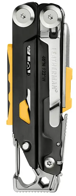 Leatherman Signal med väska Svart Multiverktyg, Innehåller 19 verktyg 