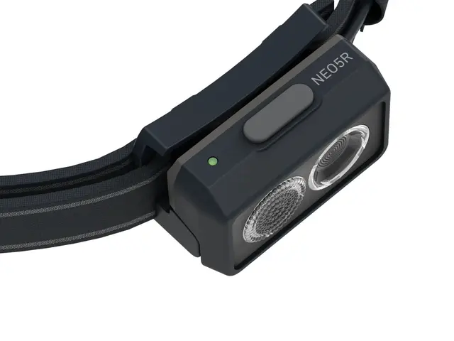 LED Lenser Pannlampa NEO5R Black/Grey, 600 lumen 