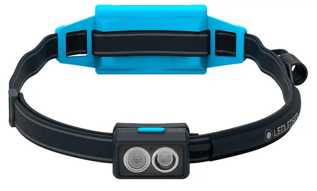 LED Lenser Pannlampa NEO5R Black/Blue, 600 lumen 