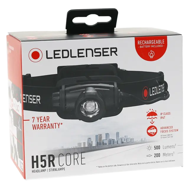 LED Lenser H5R Pannlampa Praktisk och balanserad pannlampa 500 lm 