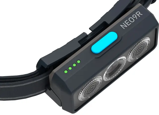 LED Lenser Pannlampa NEO9R Black/Blue 1200 lumen 