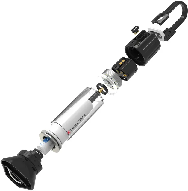 LED Lenser Lanterne ML6 750lm varmt ljus m/powerbank 