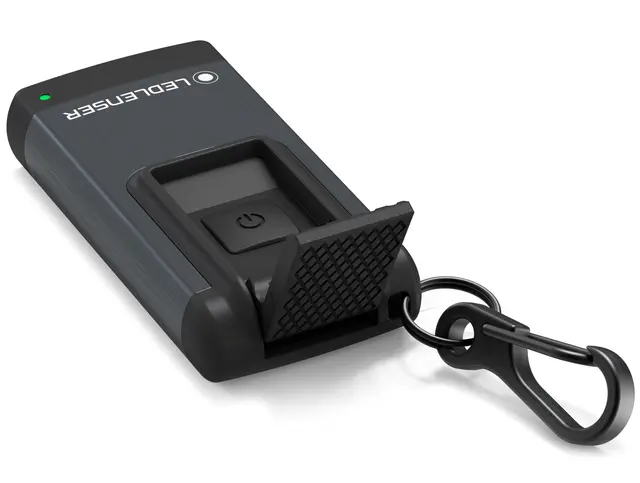 LED Lenser K4R Nyckelringslampa Black Uppladdningsbar med hela 120 lumen 