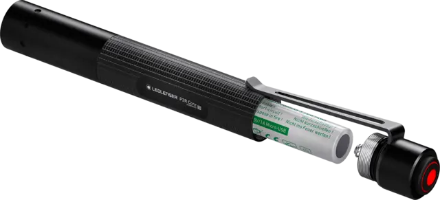 LED Lenser P2R Core Ficklampa 120 lumen, Uppladdningsbar 