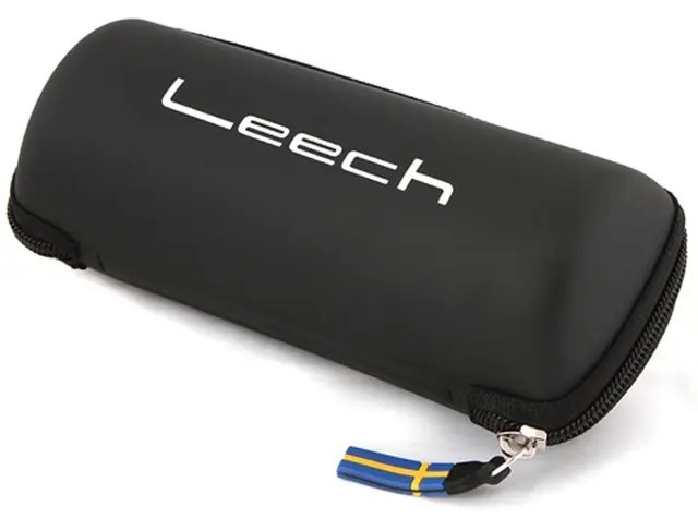 Leech Tube Hard Zip-Case Robust brilleetui 