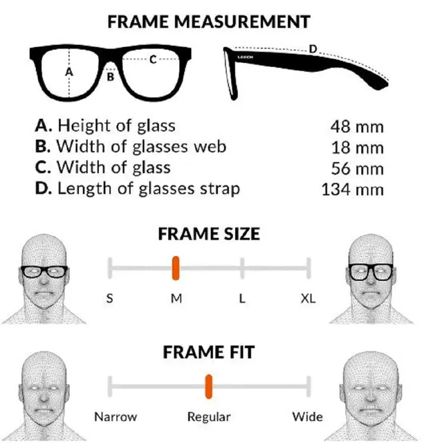 Leech Falcon Wind Tøffe solbriller med kobber linse 
