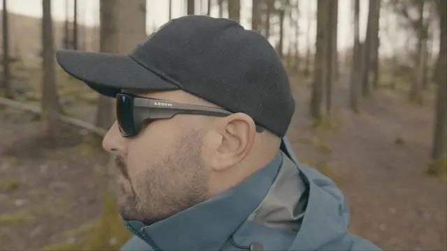 Leech X1 Water Polariserte solbriller med blå linse 