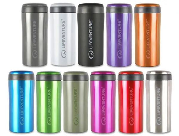 Lifeventure Thermal Mug - Blue Håller värmen i upp till 4 timmar! 