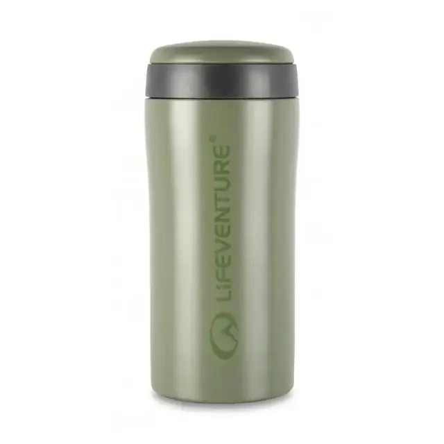Lifeventure Thermal Mug - Khaki Håller värmen i upp till 4 timmar! 