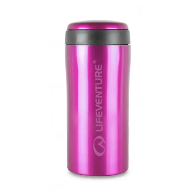 Lifeventure Thermal Mug Matt röd Håller värmen i upp till 4 timmar! 