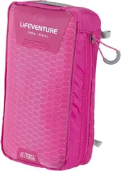 Lifeventure Soft Fibre Trek Towel Kompakt turhåndkle, Rosa