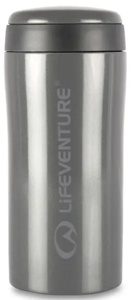 Lifeventure Thermal Mug Matt röd Håller värmen i upp till 4 timmar! 