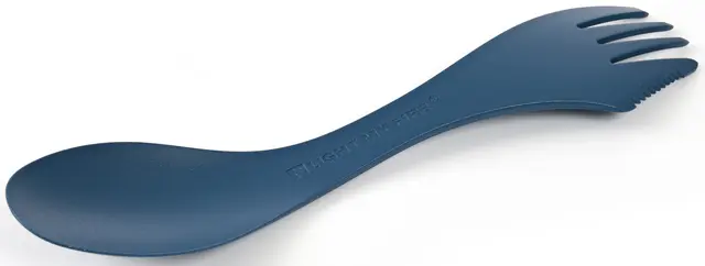 Light My Fire Spork Large Serving Händad, kniv och gaffel i ett, Hazyblue 