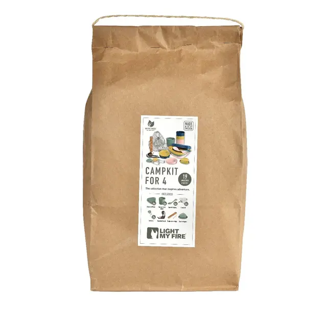 Light my fire CampKit för 4 Perfekt för vandring i skog och mark 