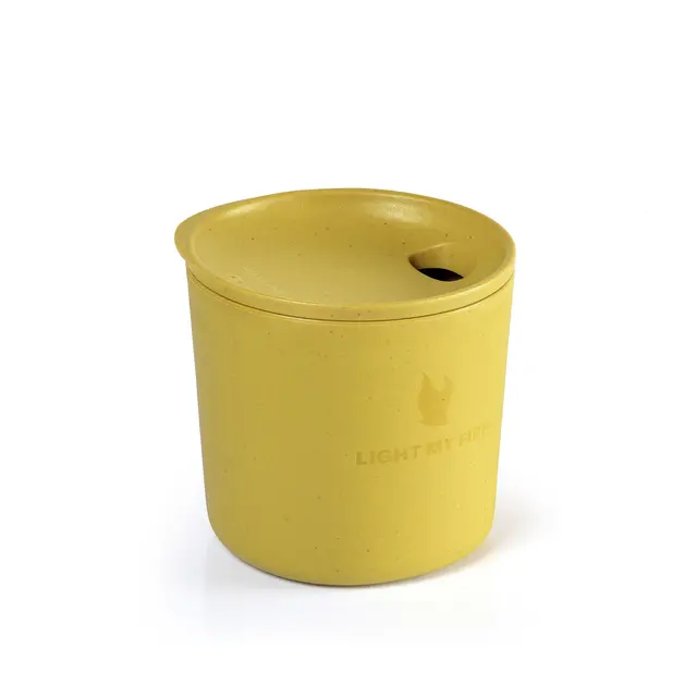 Light my fire MyCup´n Lid short Turkopp, mustyyellow 