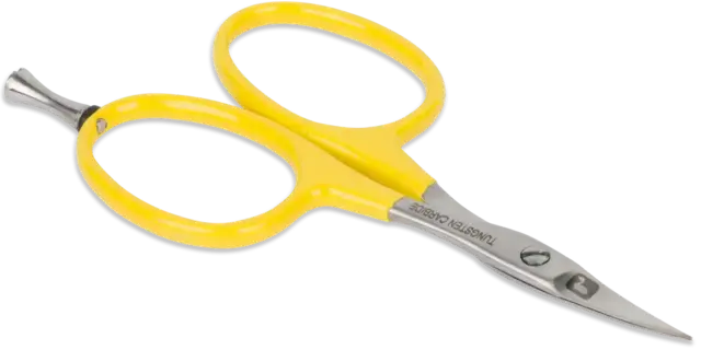 Loon Tungsten Carbide Curved Scissors Micro Tip saks 