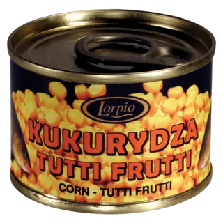Lorpio Corn Flavoured 70g Tutti Frutti Aromatiskt lockmedel
