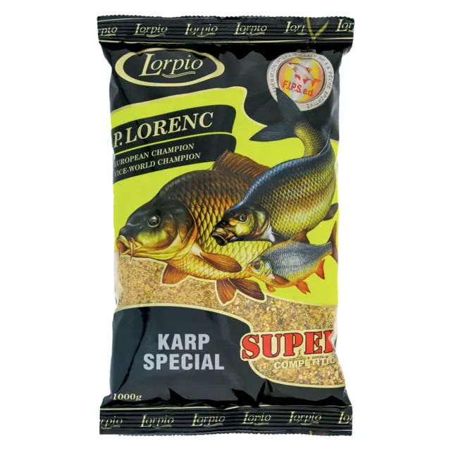 Lorpio Groundbait Super 1kg Carp Special mäsk 