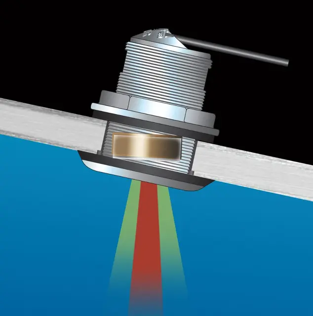 Lowrance SS60 Svinger 50/200KHZ Rustfri Gjennomgående svinger 20° m/ 9 pin plug 