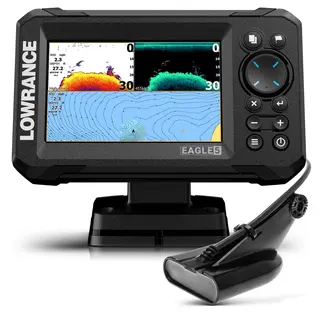 Lowrance Eagle 5" 50/200 HDI Ekkolodd og kartplotter med svinger