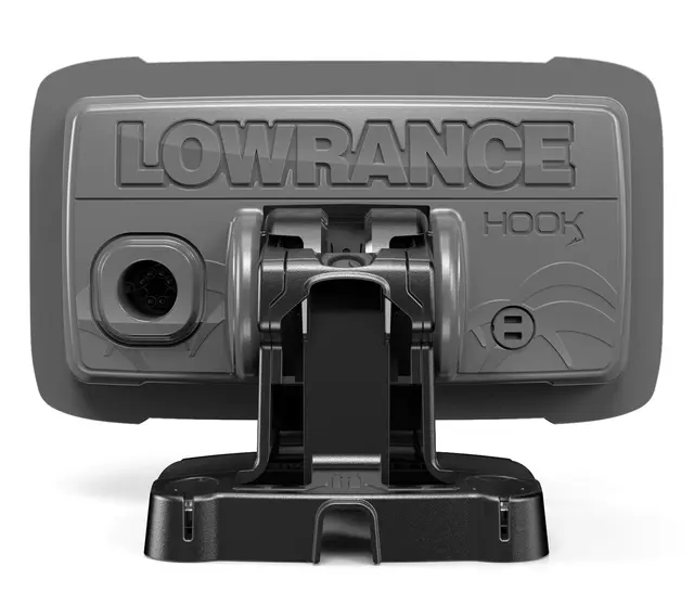 Lowrance Hook2 4X ekkolodd, GPS 4" skjerm, Bullet svinger 