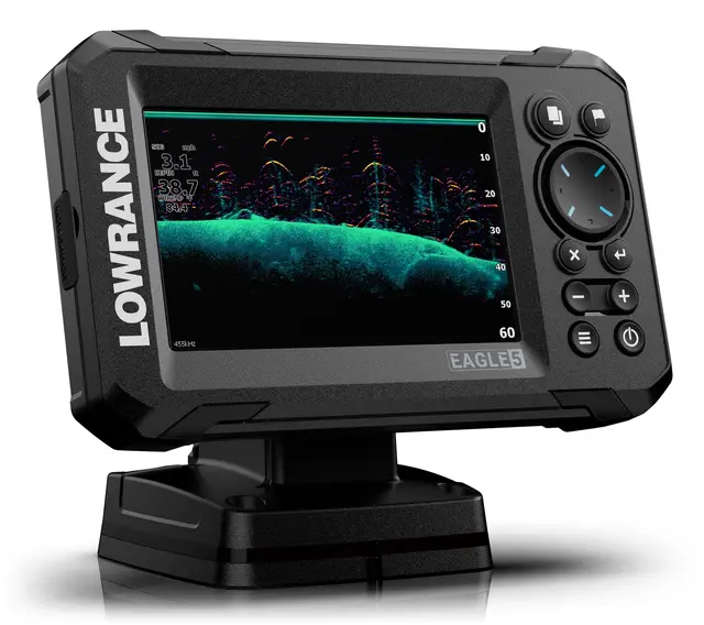 Lowrance Eagle 5" 50/200 HDI Ekkolodd og kartplotter med svinger 