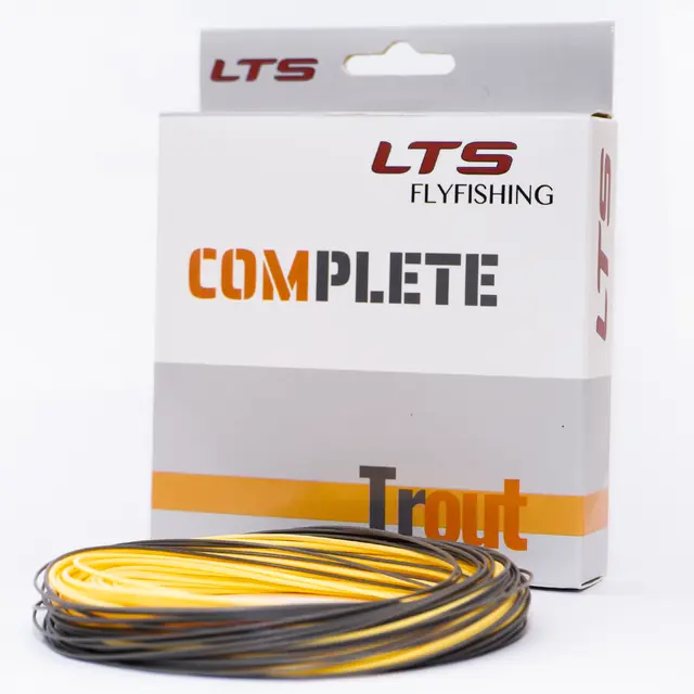 LTS Complete Trout Float #3 9,5g 9,3m Enhandsfluglina med lång avsmalning 