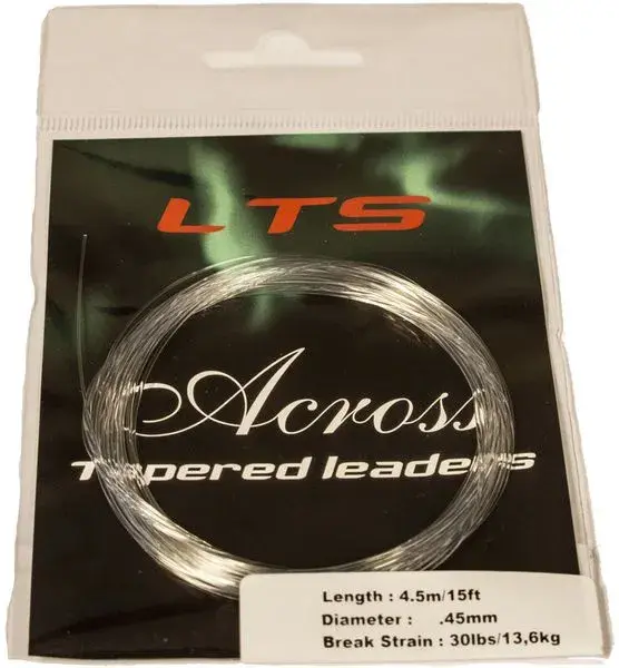 LTS Across Taperad Leader 15' Tippet diameter 0,40mm 