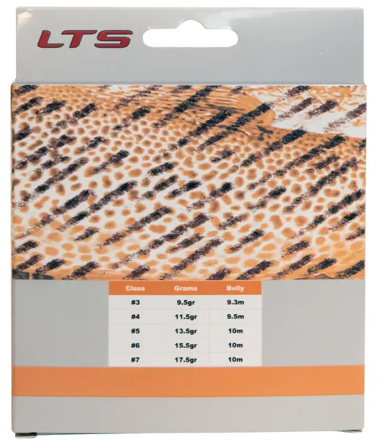 LTS Complete Trout Float #3 9,5g 9,3m Enhandsfluglina med lång avsmalning 