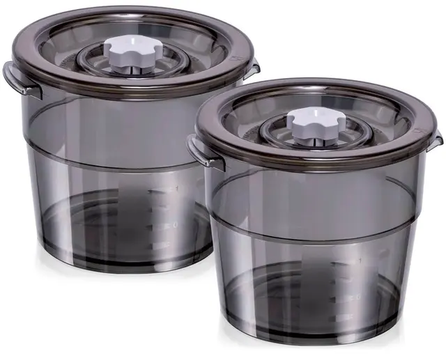 Magic Vac Vakuumbokser 2stk Sett med 2 og 4 liter til vakuummaskiner 