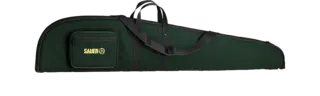 Sauer Futteral Gr&#246;n m/Lomme Futteral med logo og glidel&#229;s