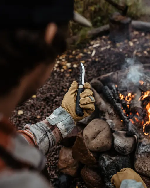 Marttiini Lynx Knife Black Edtion Finsk kvalitetskniv - 11cm blad 