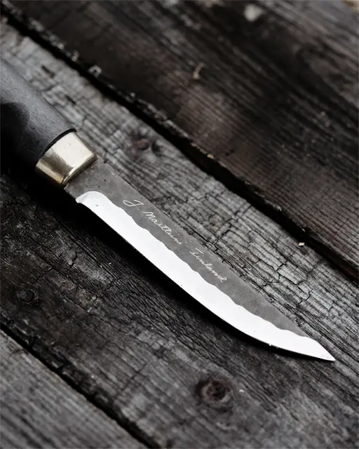 Marttiini Lynx Knife Black Edtion Finsk kvalitetskniv - 11cm blad 