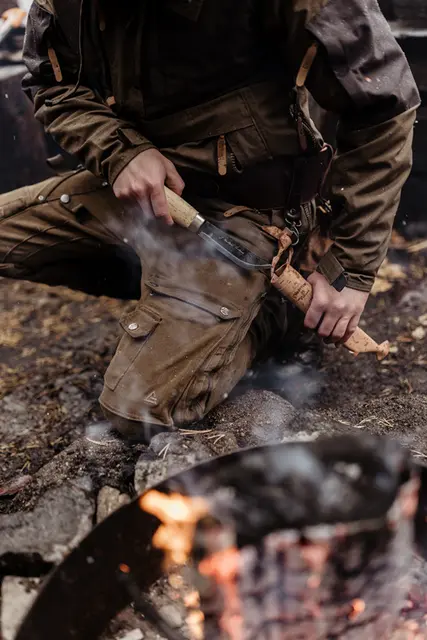 Marttiini Samekniv Carbon 240 Finsk kvalitets samekniv med 13cm blad 