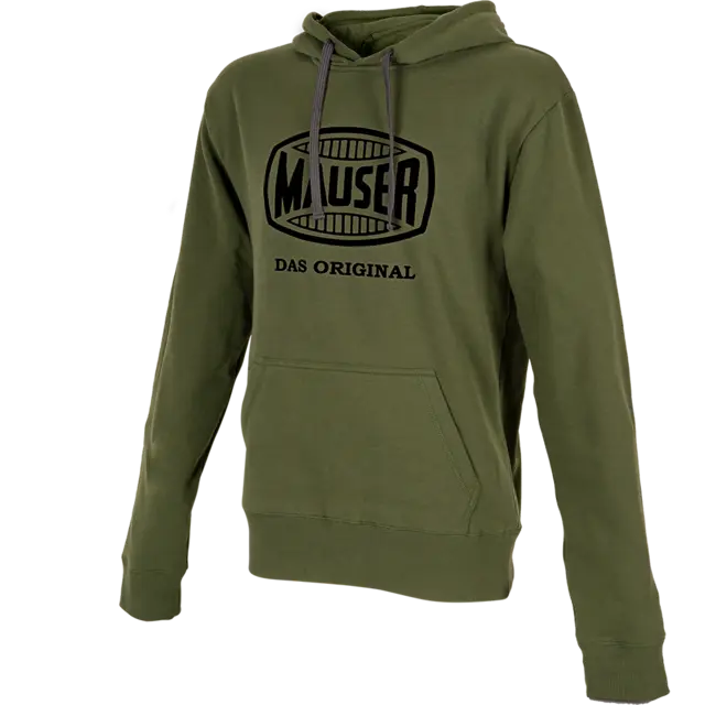 Mauser Hoodie Grön S Grönfärgad Hoodie 