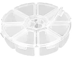 Meiho Rund box med 8 fack PC-110