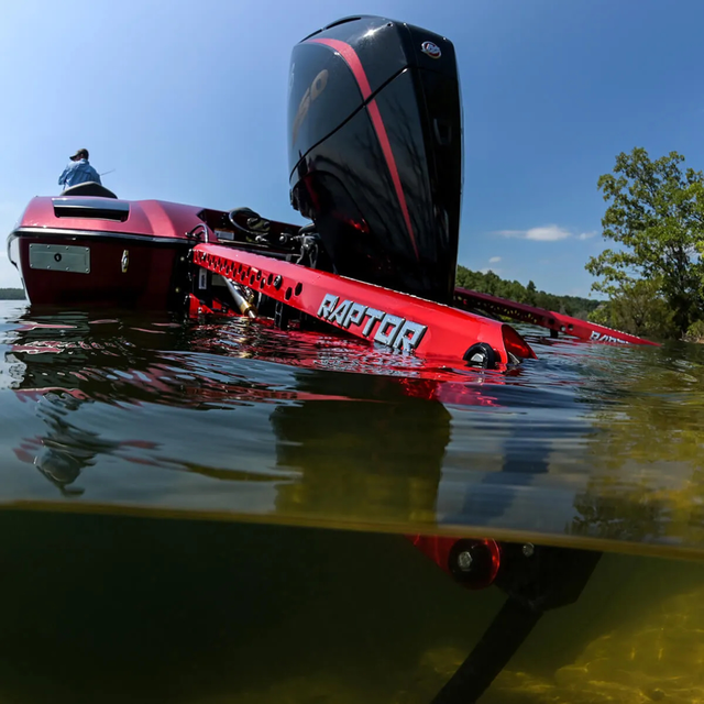 Minn Kota Raptor 8 AA Rød Hydraulisk gruntvannsanker 