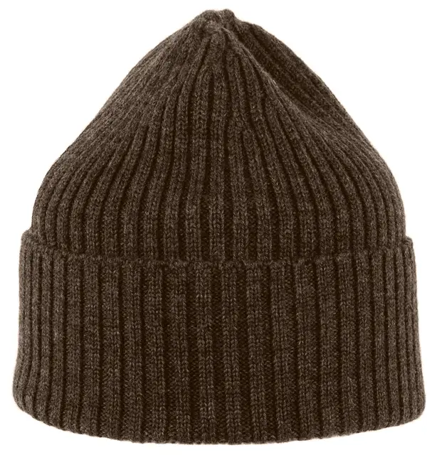 MJM Beanie Brown 100% Merino, One size 
