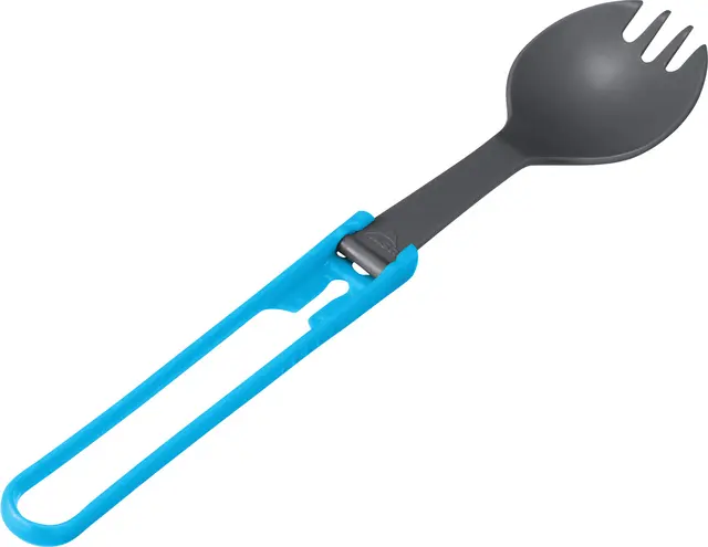 MSR Folding Spork - Blue Sked och gaffel i ett 