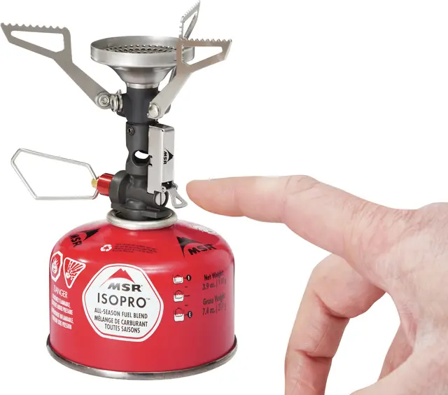 MSR Pocket Rocket DLX Ultralätt gasbrännare med stor yta 