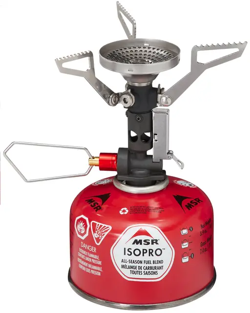 MSR Pocket Rocket DLX Ultralätt gasbrännare med stor yta 