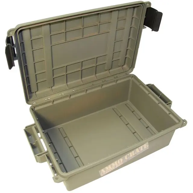 MTM Ammobox Grön ACR4 ACR4-18, Utv. 44x27x14cm Inv. 33x23x12cm 