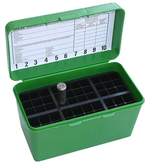 MTM Patronbox Deluxe Small Rifle H-50-RS, 50-patrons box 17/223Rem 