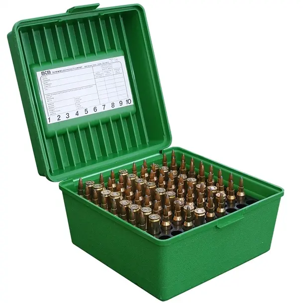 MTM Patronbox 100-patrons Deluxe Large 100-patrons låda 