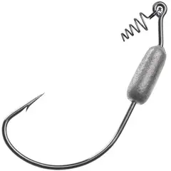 Mustad PowerLock Plus w/Spring Gripper Weedless krok med skruvfäste